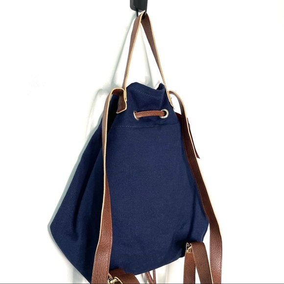 Foco | Boston Red Sox Canvas Drawstring Backpack - Picture 3 of 7